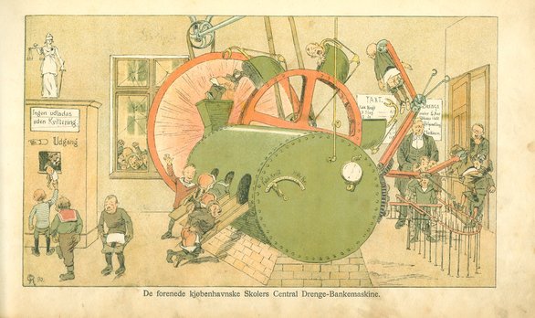Drenge-Bankemaskine, 1890