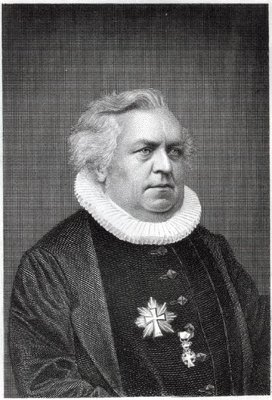 D.G. Monrad. Politiker og biskop. Konseilspræsident under krigen i 1864