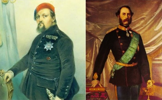Frederik 7. og Christian 9.