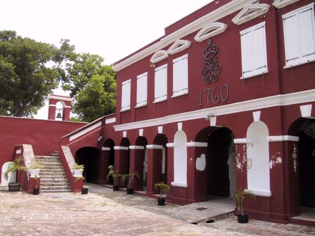 Fort Frederik i Frederiksted på Sankt Croix