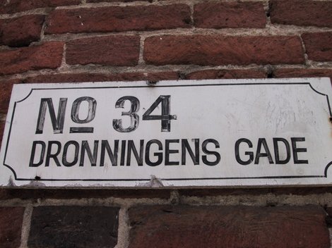 Gadesklit fra Charlotte Amalie på Sankt Thomas