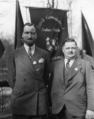 Hartvig Frisch i Aarhus i 1937