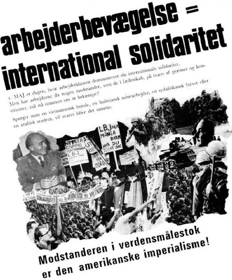 VS plakat til 1. maj.