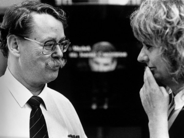 Jørgen H. Schleimann i samtale med Ulla Terkelsen