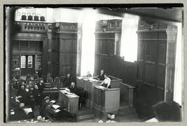 Elna Munch i Rigsdagen, 1918