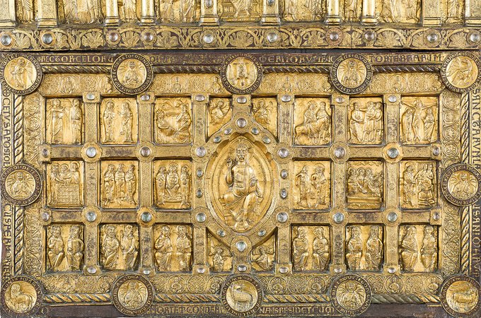 The Golden Altar from Sahl Church in northwest Jutland