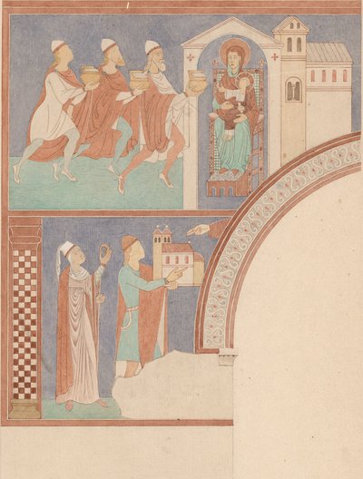 Kalkmaleri fra Fjenneslev kirke