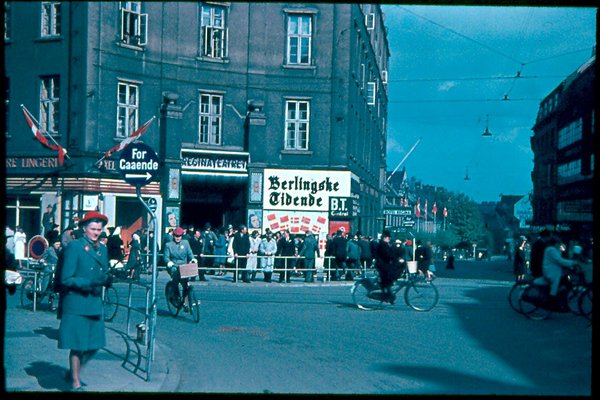 Regina-krydset set mod Sønder Allé