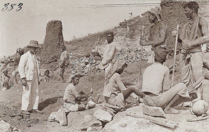 Arbejdere ved Central Provinces Cement Co., 1922