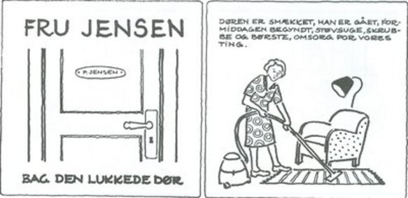 Tegneserie fra Kvinde kend din krop, 1975