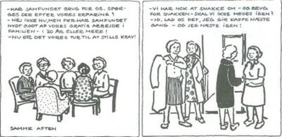 Tegneserie fra Kvinde kend din krop, 1975