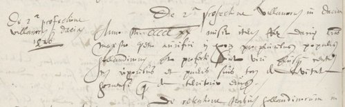 Den latinske krønik Brevissima Chronologia et Topographia Ecclesiarum et Conventuum civitatis Hoernensis