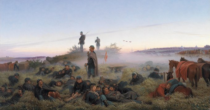 The morning after the Battle of Isted on 25 July 1850