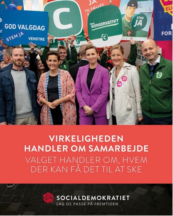 Socialdemokratisk annonce
