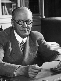 Justitsminister K.K. Steincke her på et billede fra 1940