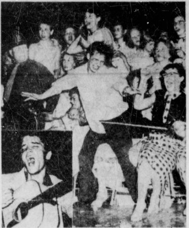 Elvis' fans danser til hans musik