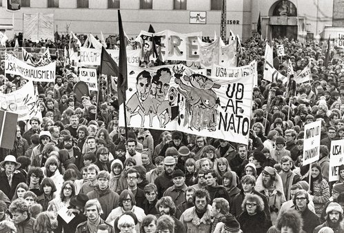 Vietnamkrig-demonstration