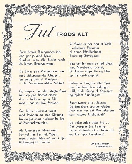 Digtet 'Jul trods alt'