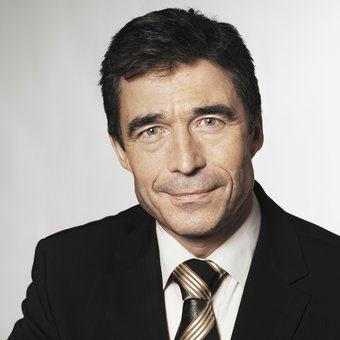 Portræt af statsminister Anders Fogh Rasmussen fra 2009
