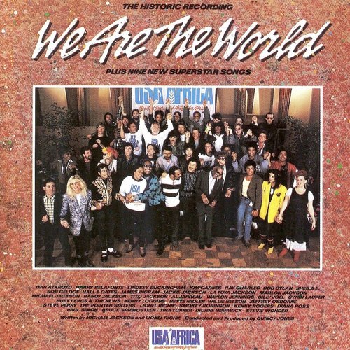 Albumcover til We are the world