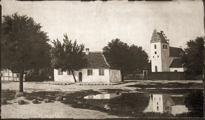 Rytterskolen i Lille Heddinge på Stevns, ca. 1722