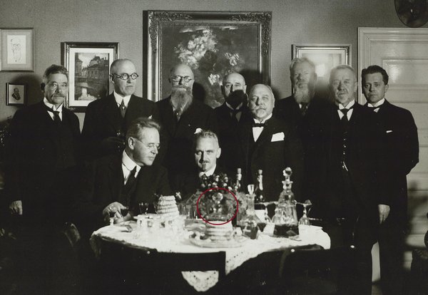 Foto fra Staunings 60-års fødselsdag i oktober 1933