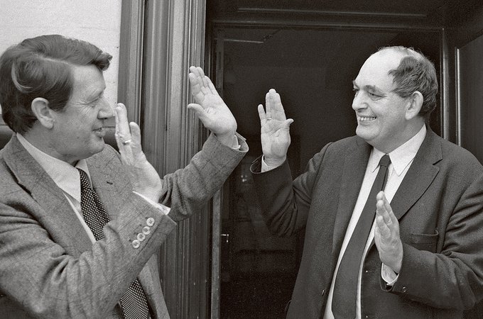 Erhard Jakonsen og Mogens Glistrup