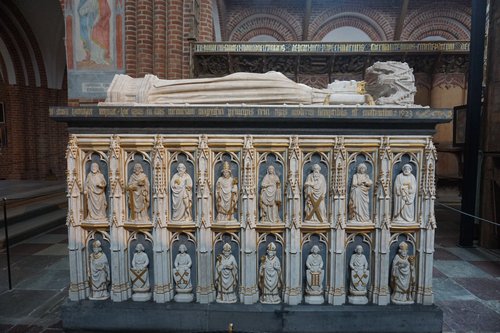Margrete 1.s sakrofag i Roskilde Domkirke