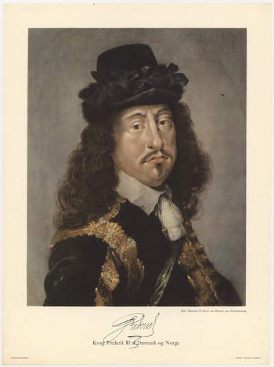 Anskuelsestavle af Frederik 3.