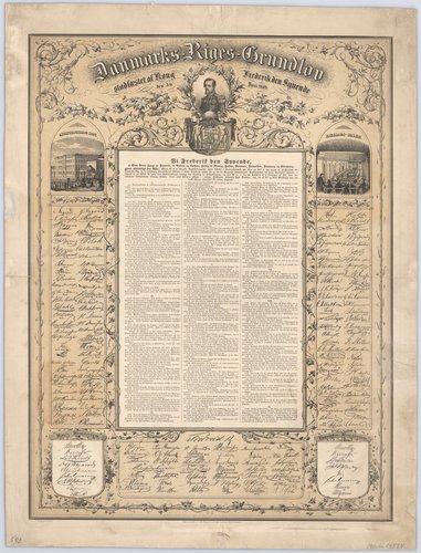 Den danske Junigrundlov fra 1849 byggede også på menneskerettighederne.