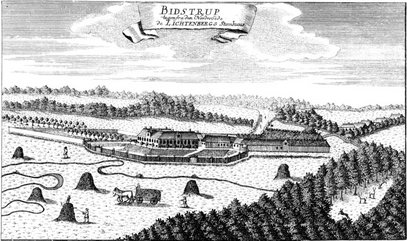 Bidstrup i 1767