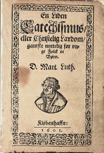 Titelblad til 'En Liden Catechismus'