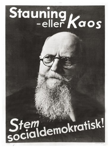Valgplakaten Stauning eller kaos