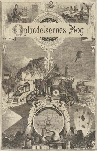 Forsideillustration fra Opfindelsernes bog.