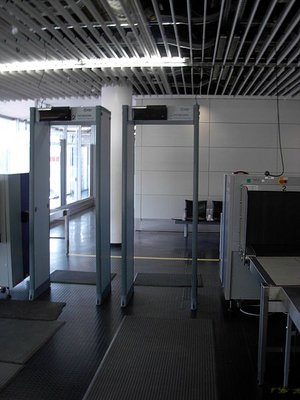Sikkerhedsforanstaltninger i en lufthavn