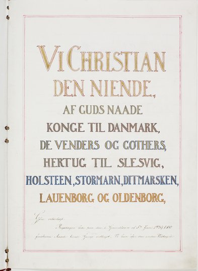 Den gennemsete Grundlov, 1866