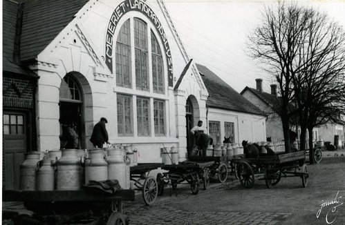Mejeriet Landmandslyst ved Osted 1938