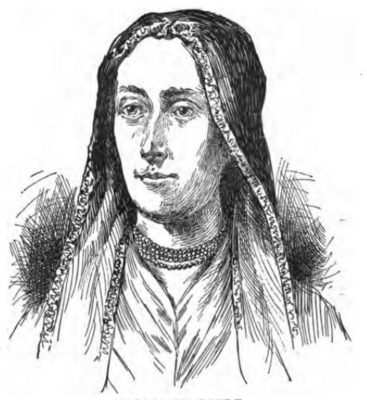 Tegning af Gertrud Rask