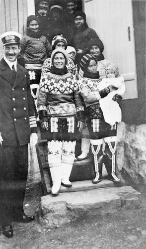 Christian 10. blev i 1921 den første danske konge, der besøgte Grønland