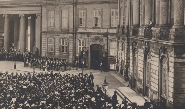 Christian 10.s proklamation 15. maj 1912
