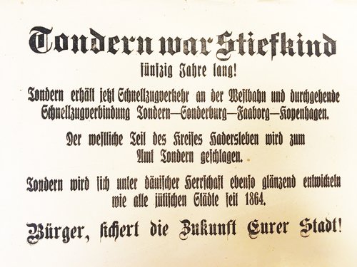 Tondern war Stiefkind fünfzig Jahre lang!