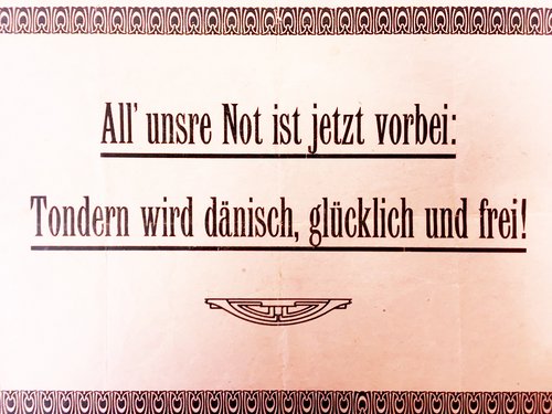 All’ unsre Not ist jetzt vorbei