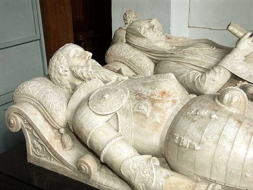 Trolle og Birgitte Gøyes sarkofag i Herlufsholm kirke
