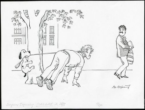 Tegningen ”den indre svinehund”
