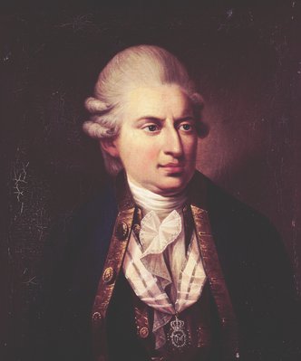 Portræt af Johann Friedrich Struensee