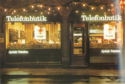 Den nye telefonbutik i Aalborg