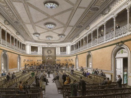 Koncertsalen Gewandhaus i Leipzig