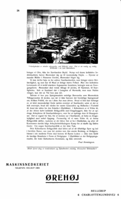 Artikel om børnehaver i Kritisk Revy 1928, nr. 2, s. 26. 