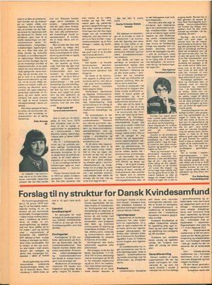 Artiklen Kvinder i politik i tidsskriftet Kvinden og Samfundet, februar 1974
