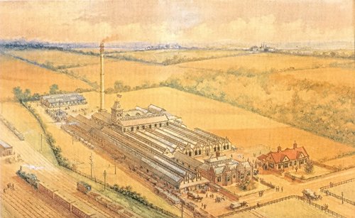 Tegning af Southall